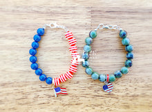 Load image into Gallery viewer, Flag & camo bracelets