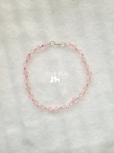 Load image into Gallery viewer, Pink sparkle choker