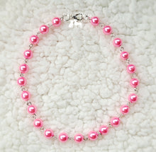 Load image into Gallery viewer, Pink pearl choker
