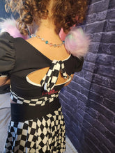 Load image into Gallery viewer, Pink and blue choker