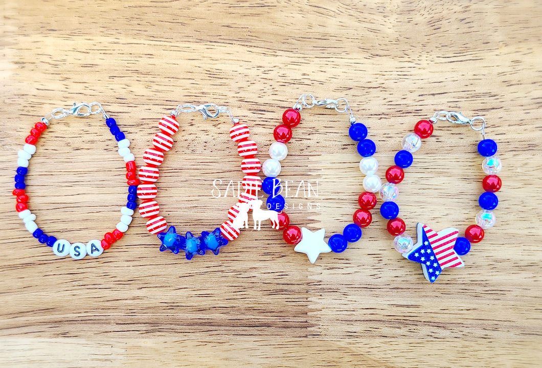 Patriotic bracelets 2