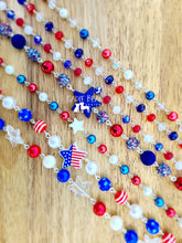 Load image into Gallery viewer, Red white &amp; awesome choker
