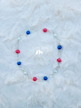 Load image into Gallery viewer, Red white &amp; awesome choker
