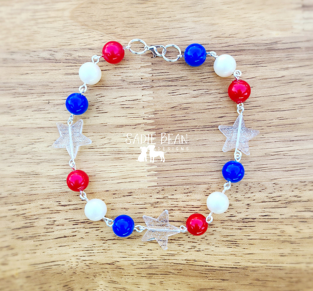 Star spangled choker