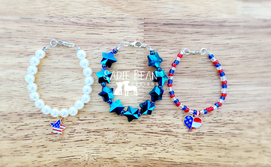 Patriotic bracelets