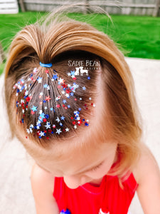 Patriotic hair/body glitter