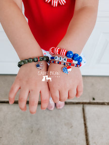 American flag bracelet