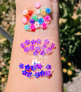 Flower glitter