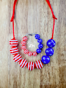 American flag bracelet