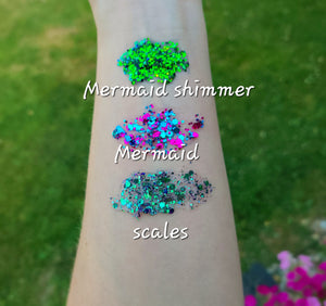 Mermaid glitter