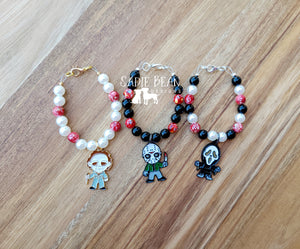 Ghostface bracelet