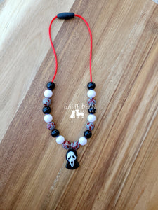 Ghostface necklace