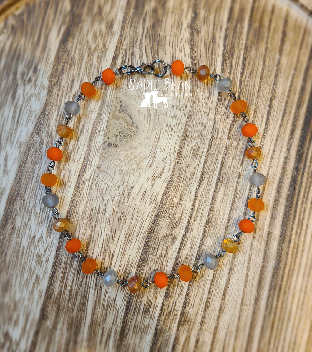 Orange choker