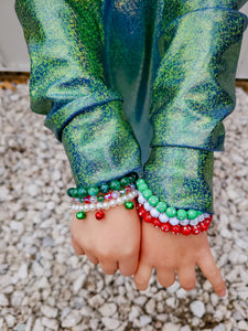 Christmas rhinestone bracelets