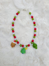 Load image into Gallery viewer, Green trio choker
