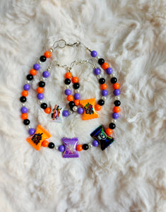 Trick or treat necklace/Bracelet