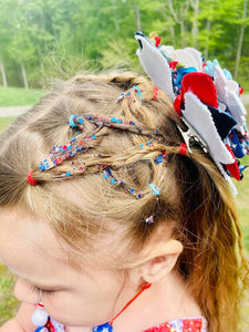 Patriotic hair/body glitter