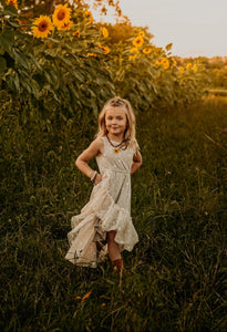 Sunflower necklace