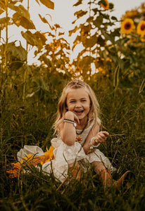 Sunflower necklace