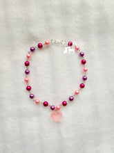 Load image into Gallery viewer, Pink heart choker
