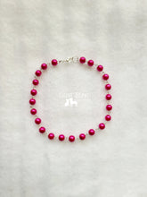 Load image into Gallery viewer, Hot pink choker
