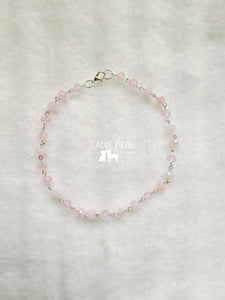 Light pink choker