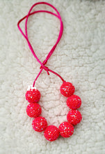 Load image into Gallery viewer, Chunky glitter necklaces
