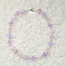 Load image into Gallery viewer, Pink &amp; purple choker
