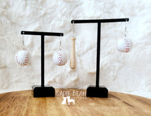 Load image into Gallery viewer, Baseball earrings
